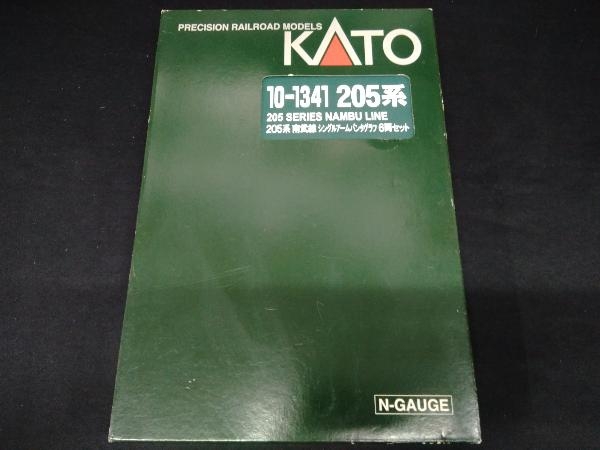 動作確認済 Nゲージ KATO 10-1341 205系南武線 シングルアームパンタグラフ 6両セット_画像1