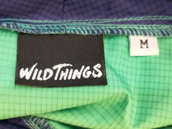 WILD THINGS Wild Things нейлон жакет блузон джемпер капот зеленый размер M OT-3175SR магазин квитанция возможно 