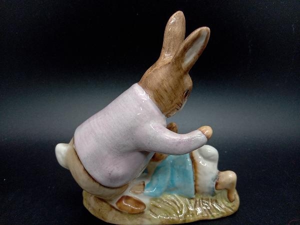 BESWICK company manufactured Beth wik Peter Rabbit figyu Lynn [ Mr. Benjamin ba knee . Peter Rabbit ]