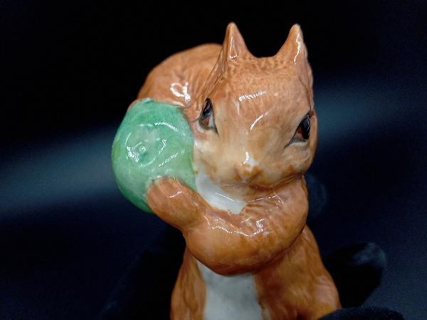 BESWICK社製 ベスウィック ピーターラビット フィギュリン 【きたりすのナトキン】BEATRIX POTTER Squirrel Nutkin_画像6