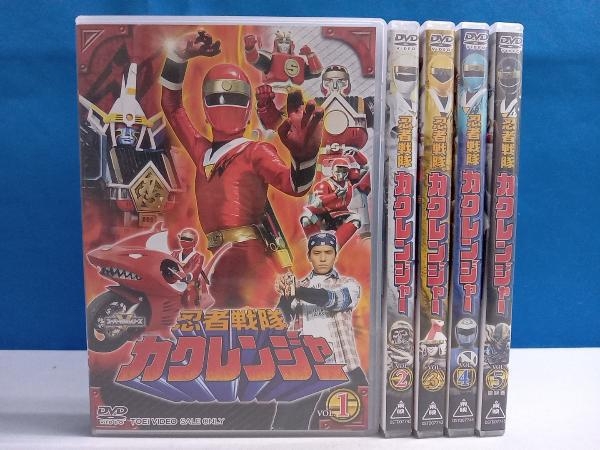 大好き DVD 忍者戦隊カクレンジャー (DVD10枚組) 全5巻セット スーパー