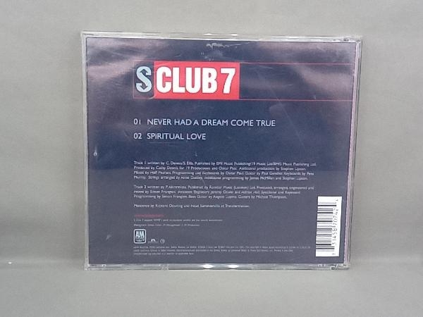 S CLUB 7 CD 【輸入盤】Never Had a Dream Come True_画像2