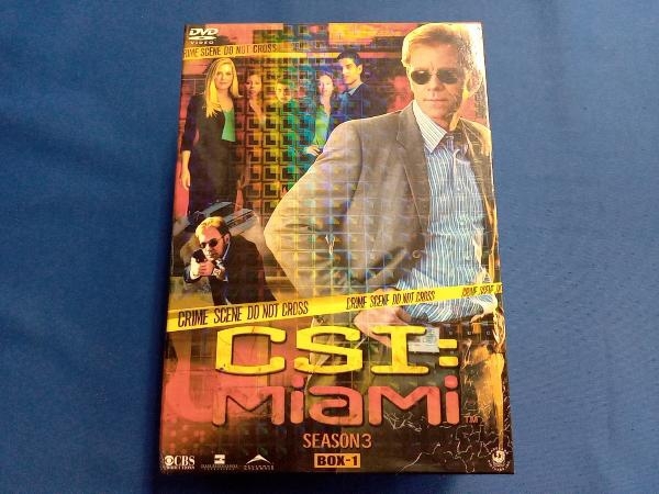 DVD CSI:マイアミ SEASON3 コンプリートDVD BOX-1_画像1