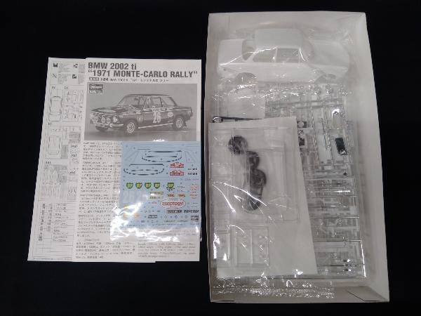 未使用品 プラモデル ハセガワ 1/24 BMW 2002 ti 1971 モンテカルロ ラリー_画像2