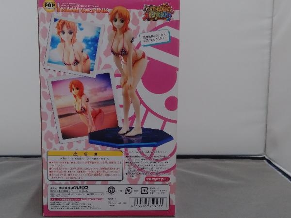 フィギュア P.O.P LIMITED EDITION ナミ Ver.PINK メガホビEXPO、東映アニメオンラインショップ、Mekke!限定_画像3