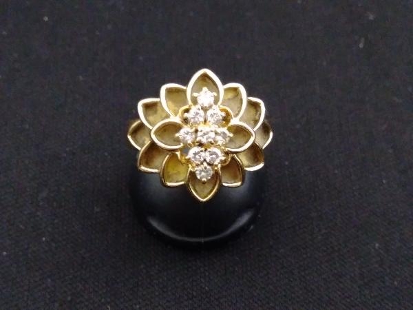 かわいい！ K18／ダイヤ0.27ct／＃11／5.6g／指輪／リング その他