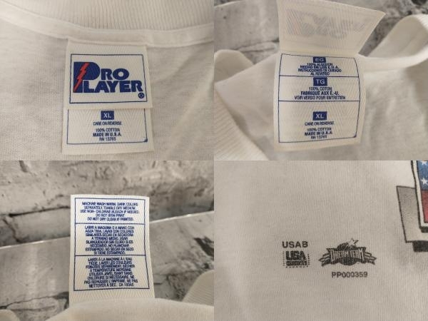 PRO PLAYER 半袖Tシャツ NBA DREAM TEAM ドリームチーム サイズXL ホワイト 店舗受取可_画像10