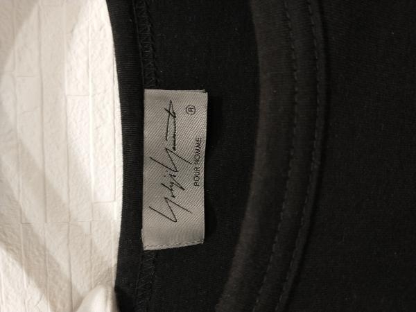 YOHJI YAMAMOTO POUR HOMME ULTIMA 22SS 半袖プリントTシャツ ブラック コットン ヨウジヤマモトプールオム ウルティマ_画像10