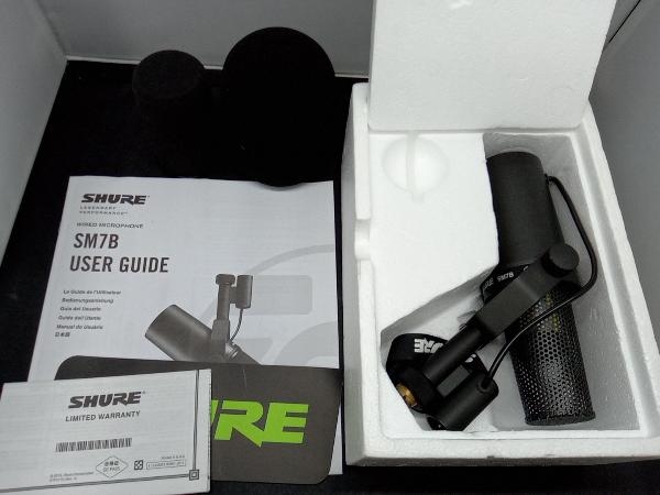 最安 箱なし ボーカルマイクロフォン SM7B SHURE ダイナミック型