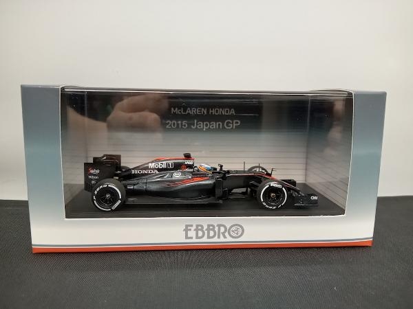 ケースにキズ EBBRO 1/43 McLaren Honda MP4-30 Japan GP No.14 Fernando Alonso