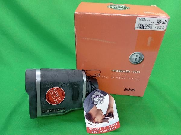 【起動確認済】 Bushnell ブッシュネル PINSEEKER 1500 SLOPE EDITION ピンシーカー スロープエディション　LASER RANGEFINDER_画像1