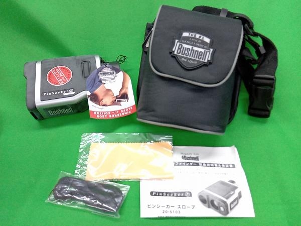 【起動確認済】 Bushnell ブッシュネル PINSEEKER 1500 SLOPE EDITION ピンシーカー スロープエディション　LASER RANGEFINDER_画像2