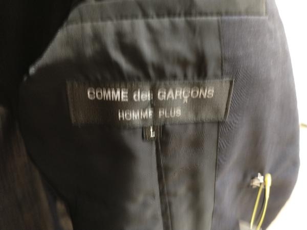 COMME des GARCONS ジャケット ネイビー COMMEdesGARCONS HOMME PLUS 21SS フックボタンテーラード PG-J060 コムデギャルソンオムプリュス_画像5
