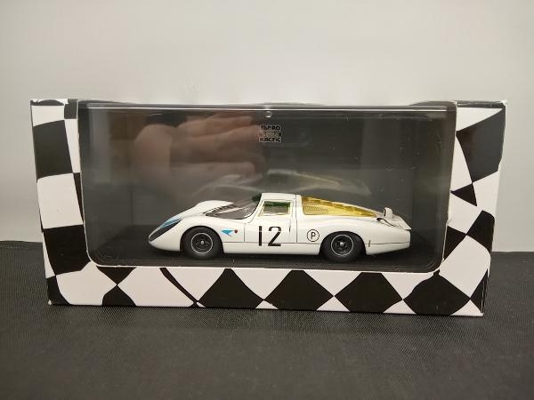 箱傷み、ケースにキズ EBBRO 1/43 ポルシェ 907 1967 ブランズ・ハッチ (ホワイト)_画像1