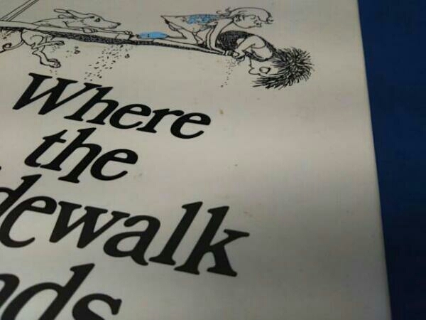 Where the Sidewalk Ends Shel Silverstein shell * sill va baby's bib n foreign book 