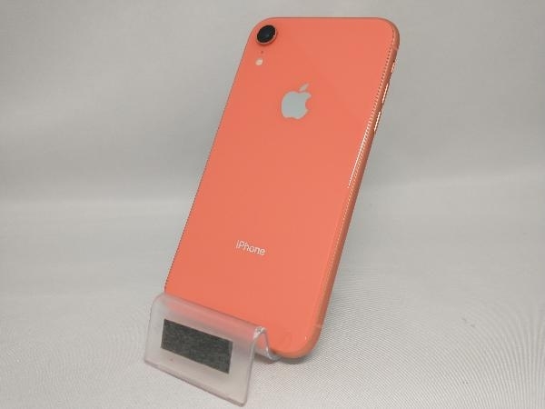 訳あり iPhone XR Coral 128 GB au SIMロック解除済-