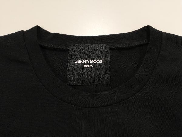 JUNKYMOOD ジャンキームード PUKU Tee タグ付き 半袖Tシャツ JMWS2211-003 ロゴプリント ブラック Lサイズ ストリート メンズ_画像3