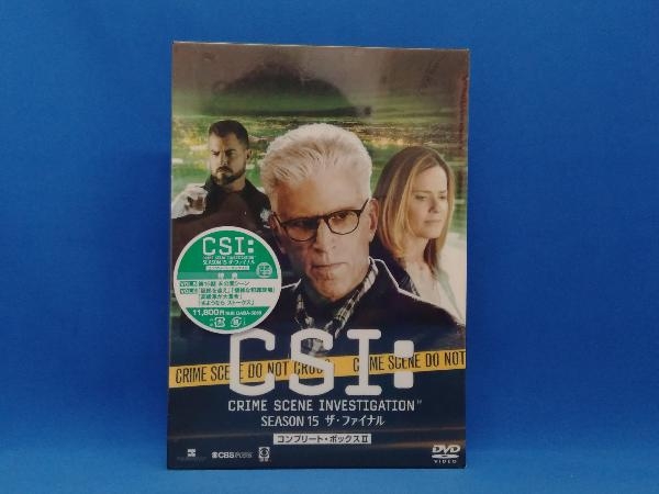 【未開封】 DVD CSI:科学捜査班 シーズン15 ザ・ファイナル コンプリートDVD BOX-_画像1
