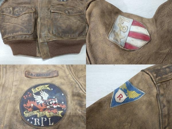 通年 POLO RALPH LAUREN ポロ ラルフ ローレン レザージャケット