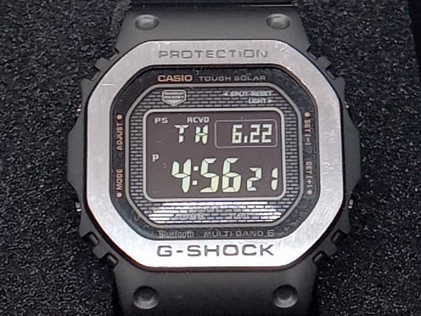 【CASIO】G‐SHOCK GMW-B5000 腕時計 電波ソーラー 20BAR ブラック 中古