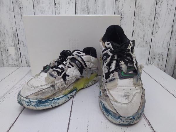 【即納&大特価】 Maison Margiela 店舗受取可 黄×黄緑色×白 サイズ42 S57WS0257 Italy in Made / スニーカー メゾンマルジェラ 26.5cm 【即納&大特価】 Maison Margiela 店舗受取可 黄×黄緑色×白 サイズ42 S57WS0257 Italy in Made / スニーカー メゾンマルジェラ 26.5cm