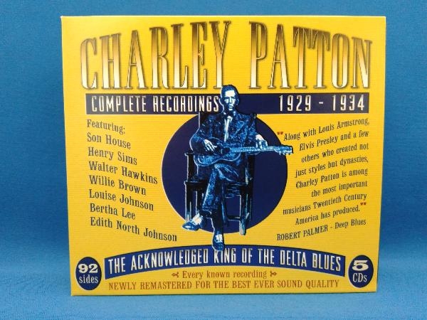 CHARLEY PATTON/ COMPLETE AECOADINGS 1929-1934_画像1
