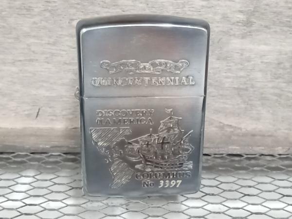 ZIPPO COLUMBUS DISCOVER OF AMERICA 500周年記念限定品 限定5000個 固有番号入り