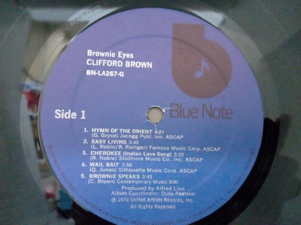 [LP盤] Clifford Brown Brownie Eyes_画像3