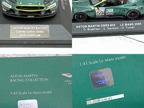 ミニカー 1/43 ASTON MARTIN RACING DBR9 ＃59 LE MANS 2005 D.Brabham-S.Sarrazin-D.Turner_画像7