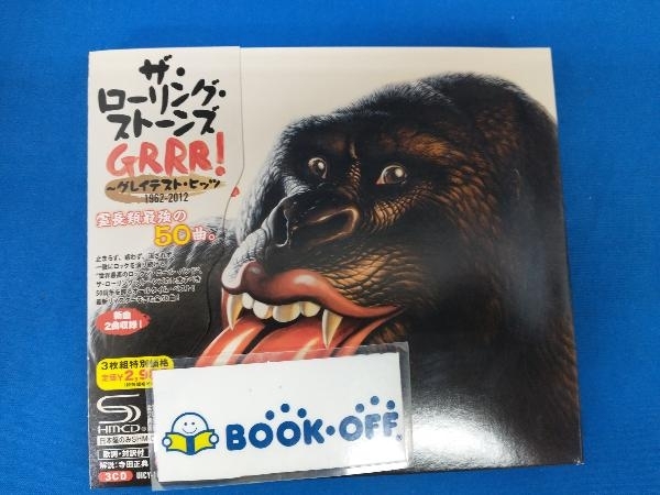 帯あり ザ・ローリング・ストーンズ CD GRRR!~グレイテスト・ヒッツ 1962~2012(紙ジャケット仕様)(SHM-CD)_画像1