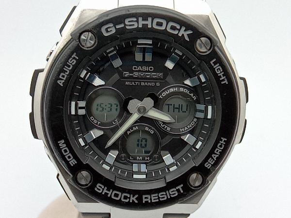 新品未使用 CASIO G-SHOCK 電波ソーラー腕時計 GST-W300G ブラック