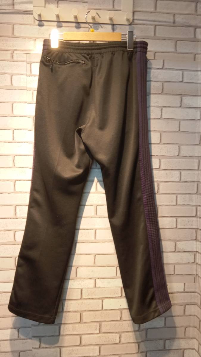 NEEDLES ニードルズ トラックパンツ メンズ Sサイズ パープル ブラック ロングパンツ ブランド 人気