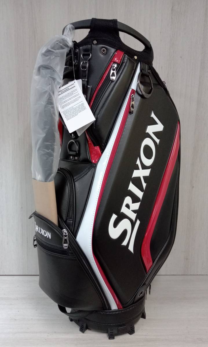 【タグ付き】キャディバッグ DUNLOP SRIXON ダンロップ スリクソン GGC-S188 10.0型 ブラック_画像1