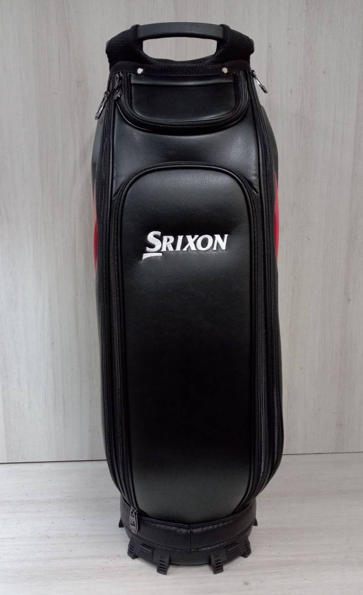 【タグ付き】キャディバッグ DUNLOP SRIXON ダンロップ スリクソン GGC-S188 10.0型 ブラック_画像3