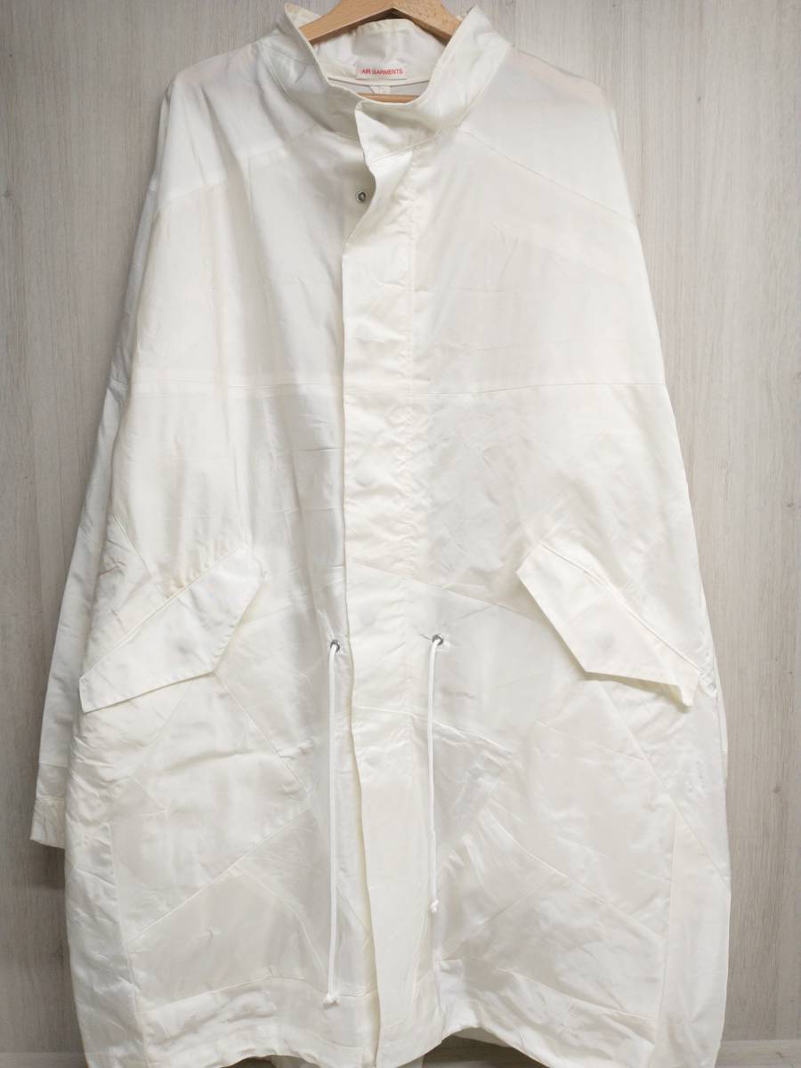 激安特価 コート AIR ジャケット メンズ ホワイト ナイロン ガーメンツ エア AGRK-0001-181221 GARMENTS Lサイズ 激安特価 コート AIR ジャケット メンズ ホワイト ナイロン ガーメンツ エア AGRK-0001-181221 GARMENTS Lサイズ