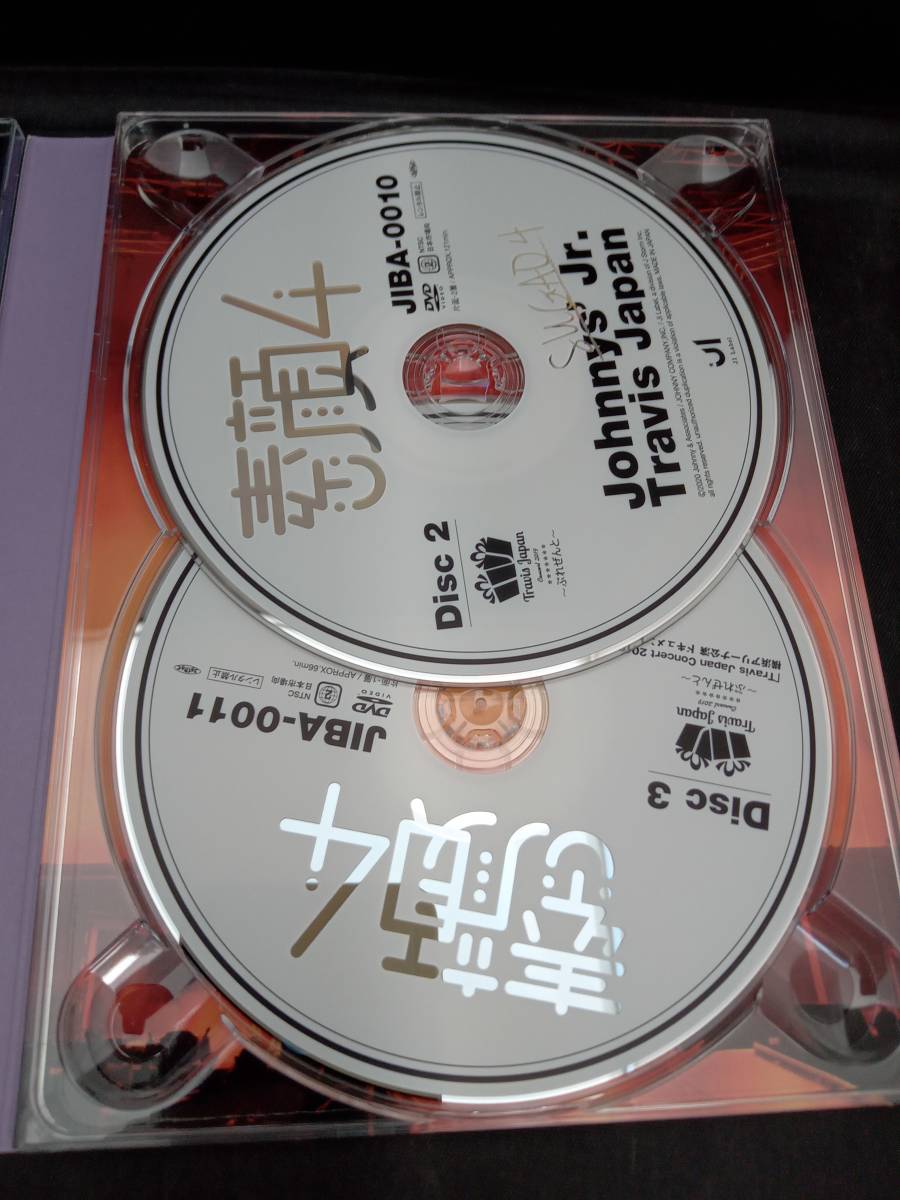 DVD элемент лицо 4 Travis Japan запись ( Johnny's Islay ndo магазин ограничение )(3DVD)