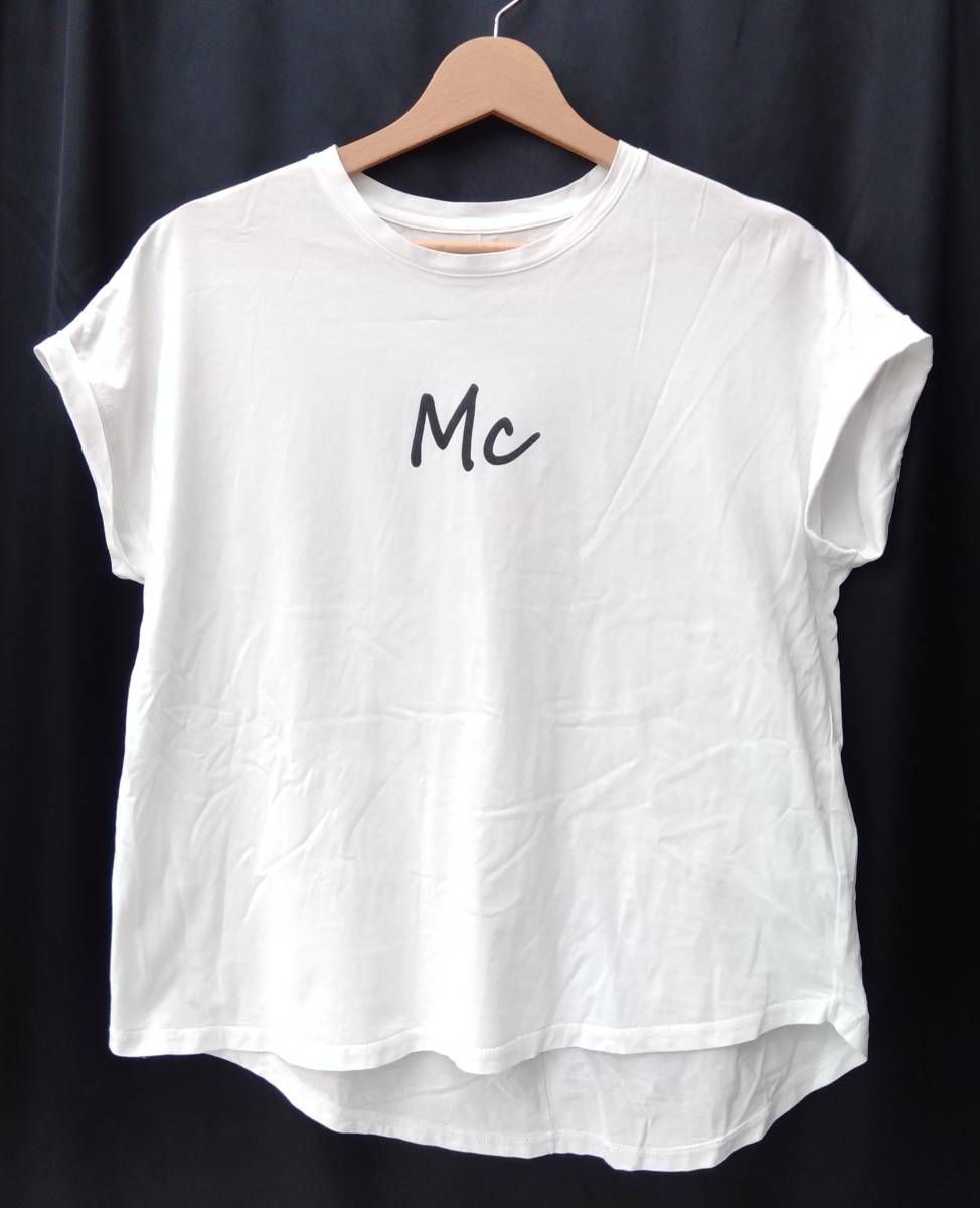 MICA&DEAL-AMERICANA MICANA マイカ アンド ディール アメリカーナ 半袖 Tシャツ サイズ FREE 白 ホワイト ロゴ 綿 100% 日本製_画像1
