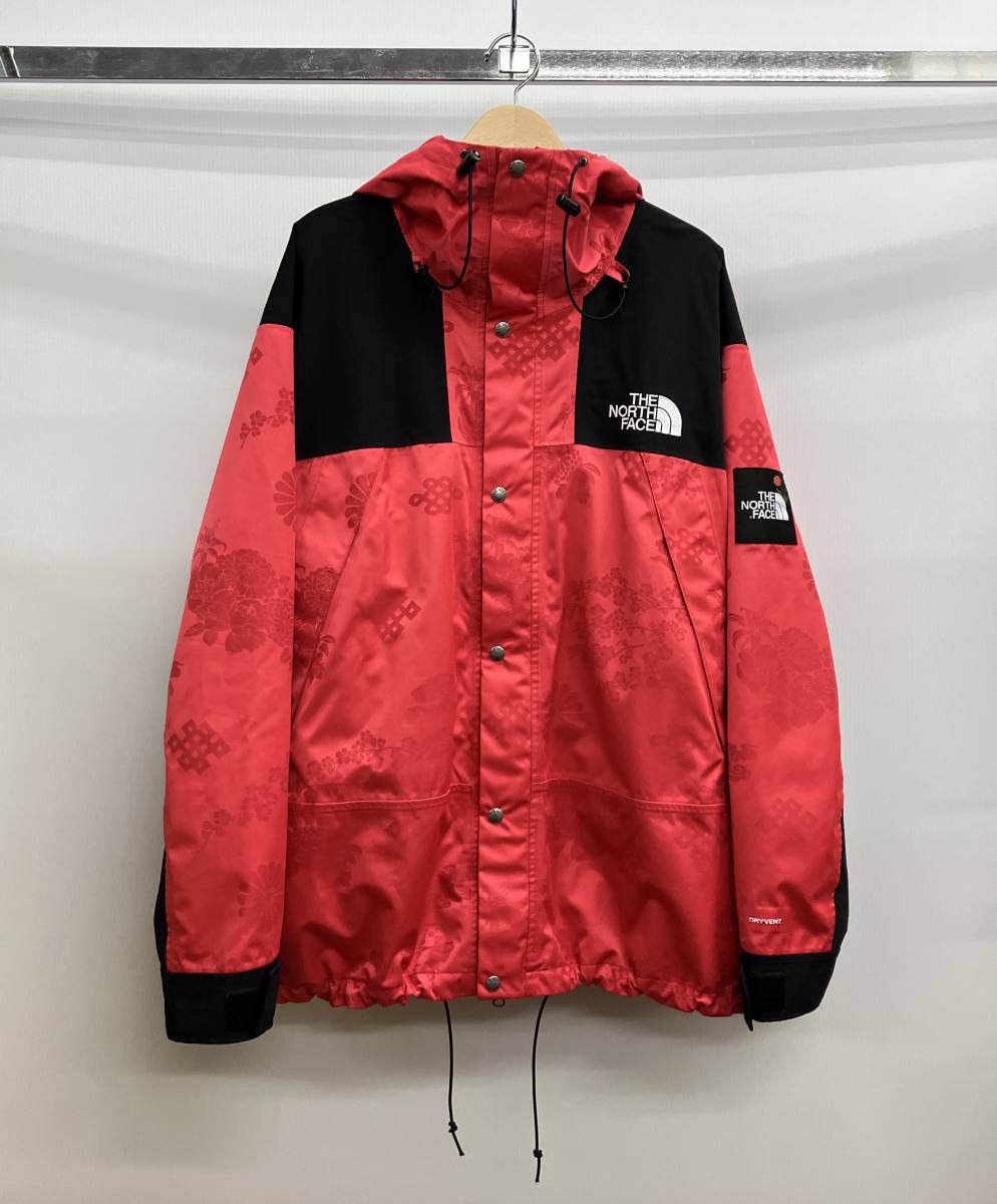 THE NORTH FACE マウンテンパーカー Nordstrom NF0A3KGR／Jacquard Mountain Jacket／18SS マウンテンパーカー　XL レッド×ブラック