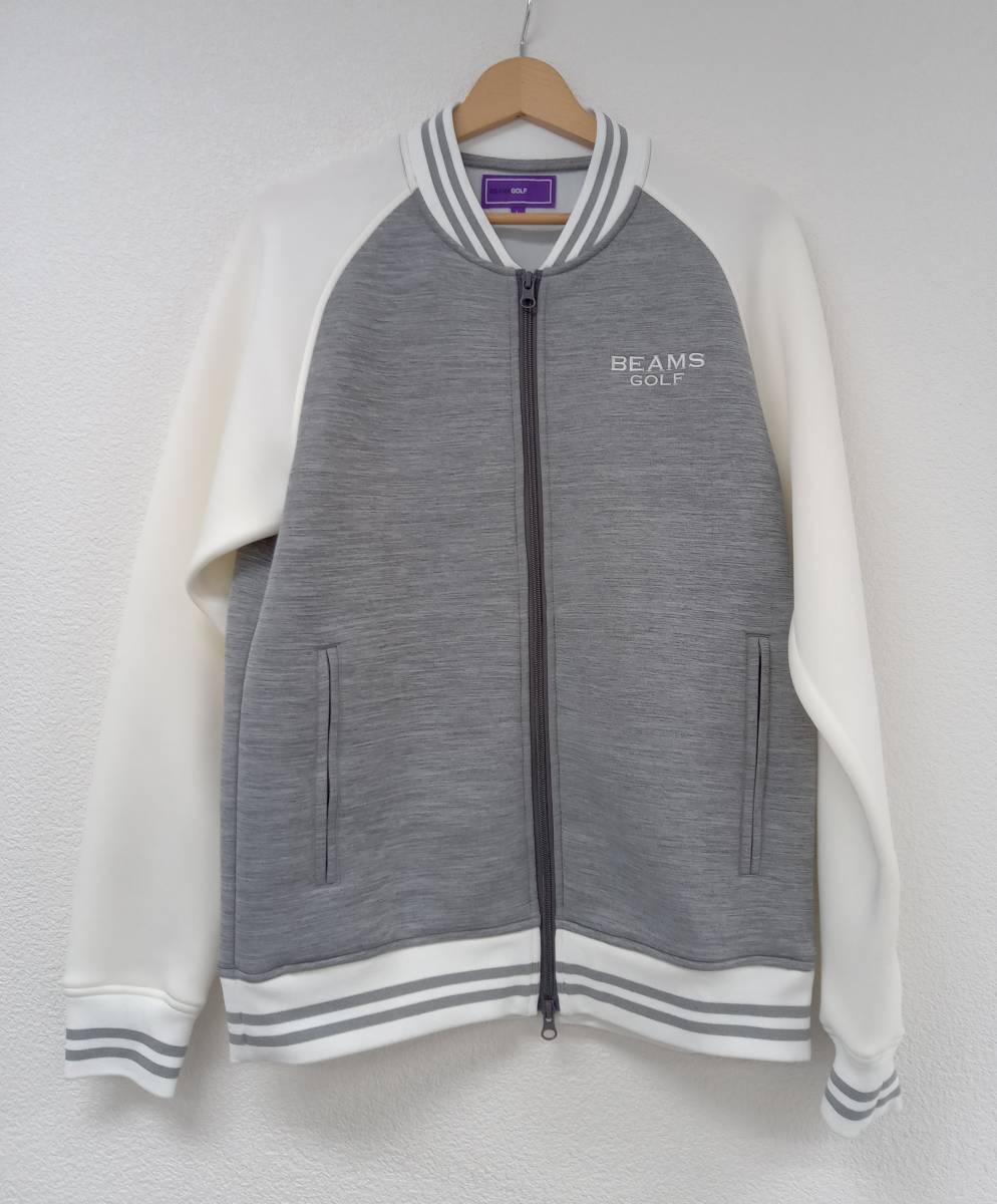 BEAMS GOLF PURPLE LABEL ビームスゴルフ ダンボール トラック ジャケット サイズL