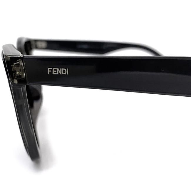  Fendi солнцезащитные очки серый градация FF0196 Boston пластик б/у FENDI серый цвет линзы 