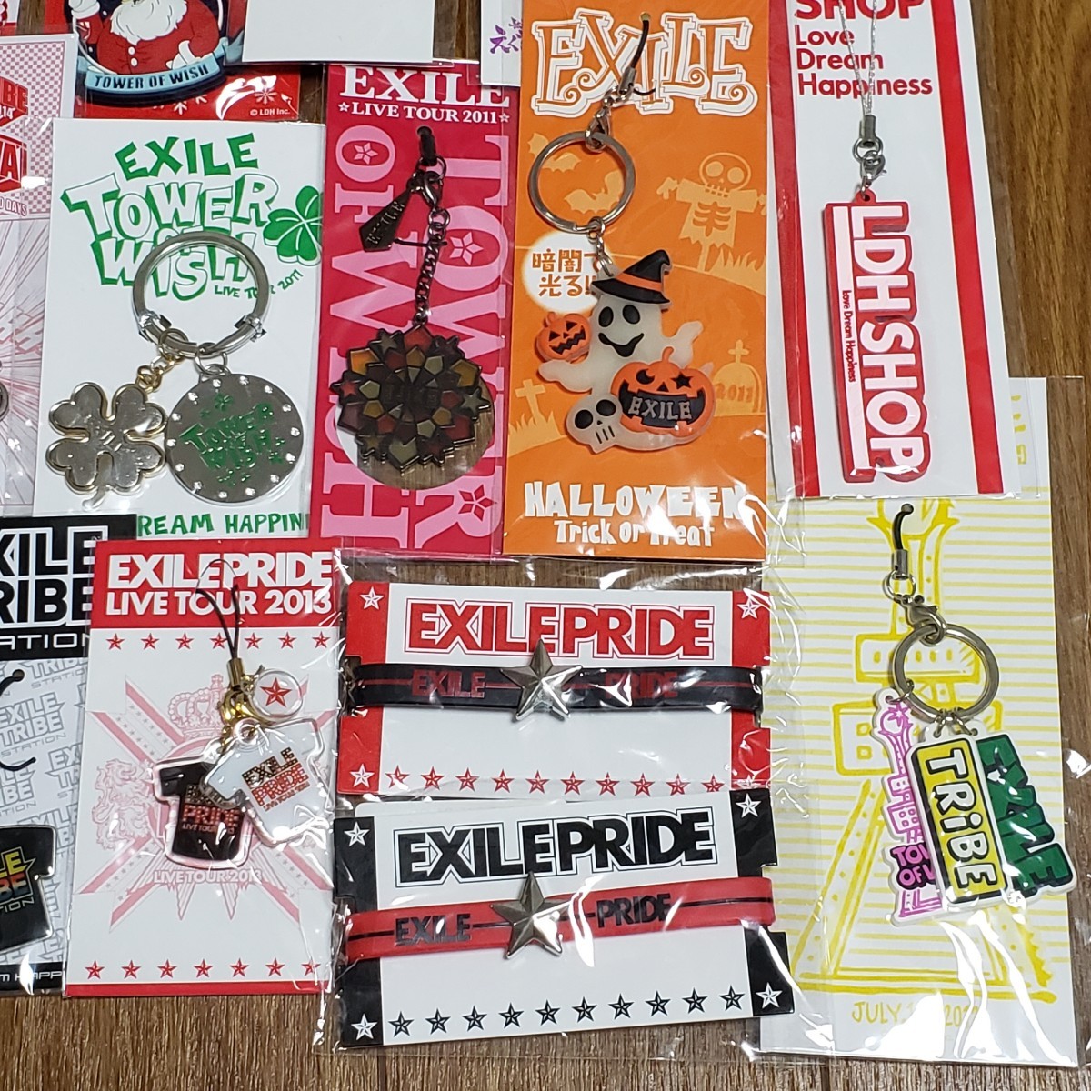 送料無料 未開封品 LDH EXILE/EXILE TRIBE ライブグッズ ストラップ