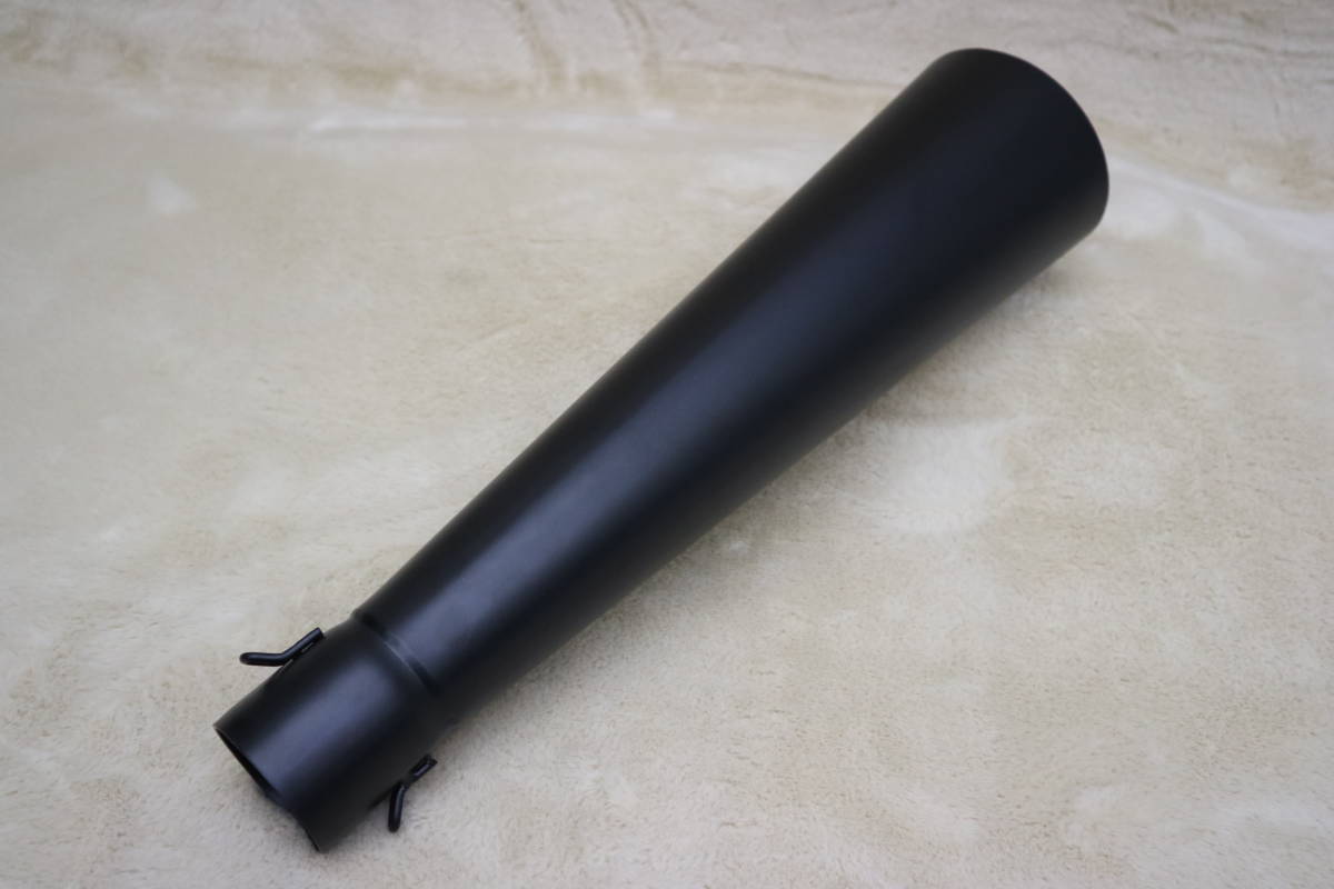  black megaphone inner silencer attaching 50.8/akiyan silencer trumpet . sound all-purpose XJR400 muffler XJ400nakaganiwarutsu machine 