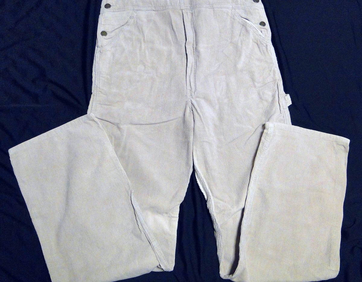 90's デッドストック (オシュコシュ) OSHKOSH SIZE;30/34 コーデュロイ オーバーオール 送料込