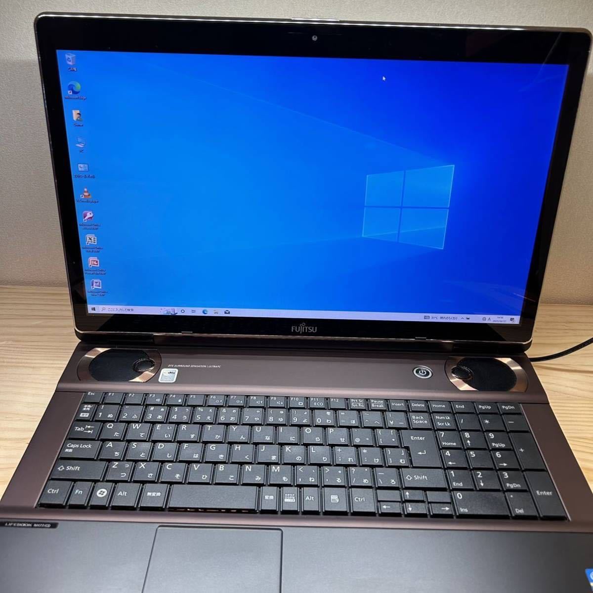ノートパソコン FUJITSU/富士通FMVN77/CD LIFEBOOK NH77/CD Core i7