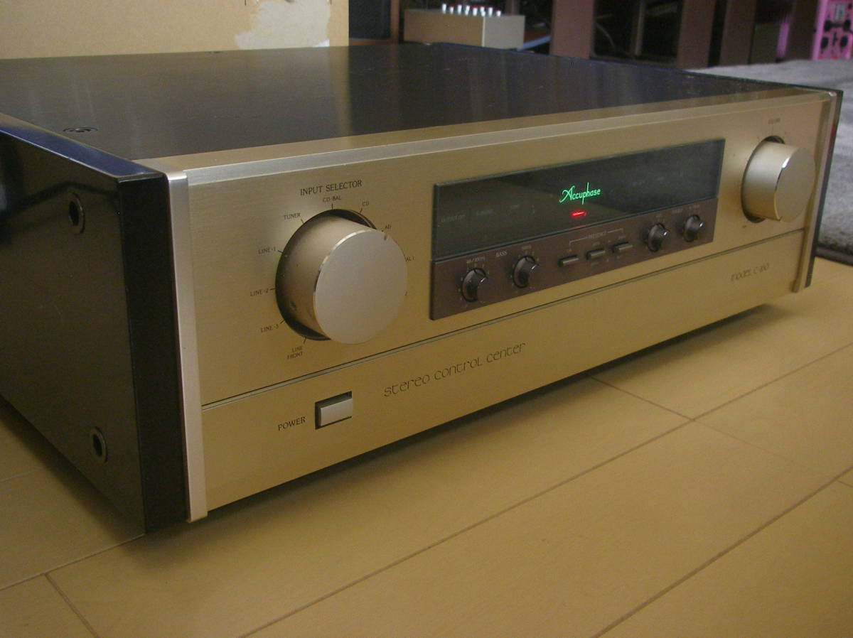 Accuphase アキュフェーズ プリアンプ / C-260 完動品 Accuphase アキュフェーズ プリアンプ / C-260 完動品