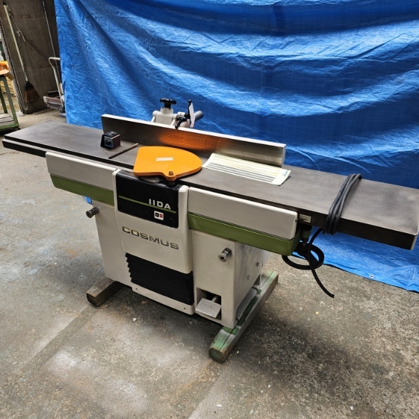 ○ 手押鉋 ○ 飯田 手押鉋 EJ-303 300mm エンシン ☆ 動作確認 ○ 手押鉋 ○ 飯田 手押鉋 EJ-303 300mm エンシン ☆ 動作確認
