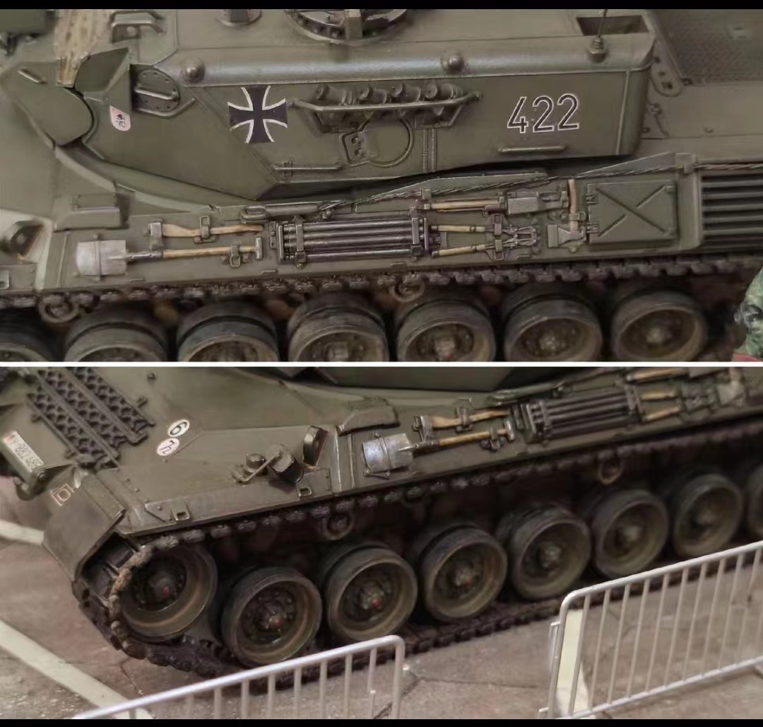 1/35 Германия суша армия основной боевой танк re Opal to1A4 покрашен конечный продукт 