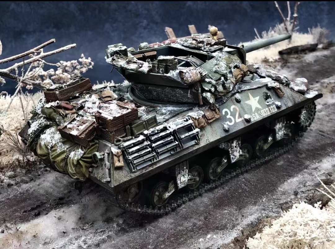 1/35 アメリカ M10 駆逐戦車 塗装済完成品_画像8