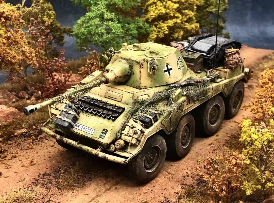 1/35 ドイツ ジャガー 装甲車 塗装済完成品