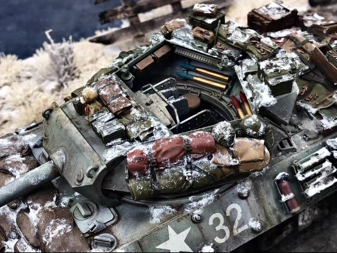 1/35 アメリカ M10 駆逐戦車 塗装済完成品_画像4